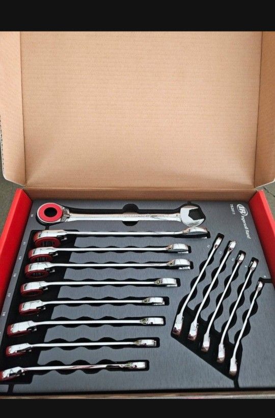 Powerbuilt 752011 Ingersoll Rand 14 Pc Metric Reversible Ratcheting Wrench