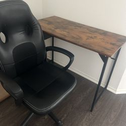 Office Desk And chair 