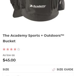  Academy   Practice..bucket/backpack...