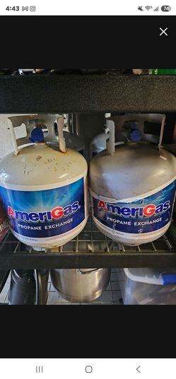2 Full Propane Tanks