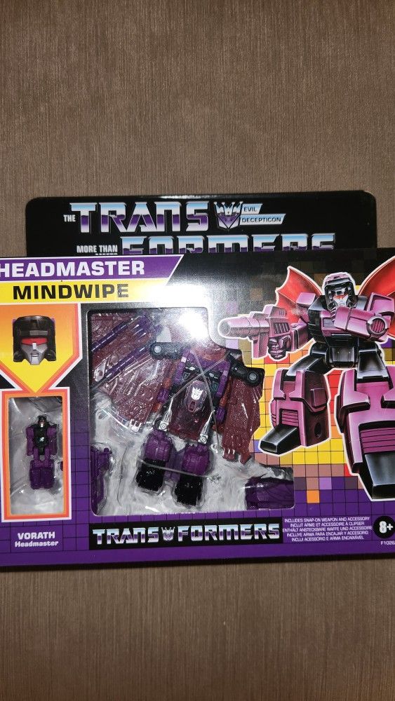 Transformers G1 Headmasters Mindwipe