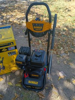 DeWalt pressure washer 3400 psi 2.5 GPM