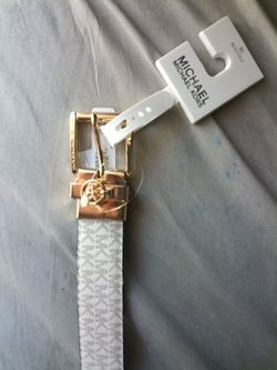 Michael Kors Reversible Belt XL Gold Buckle