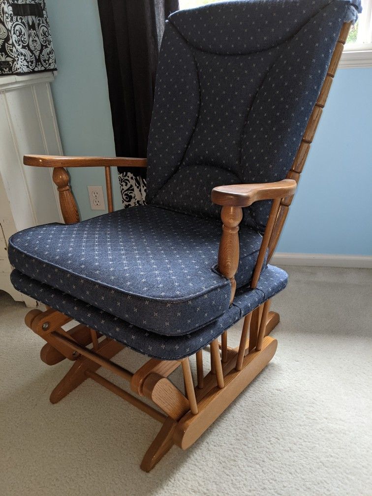 Free Glider/Swinging Rocking Chair. Excellent condition.