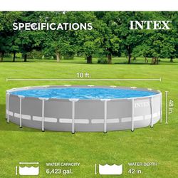 Intex Pool 18x48