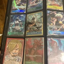 One Piece Cards For Trade Or Sale 