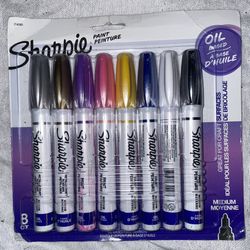 Sharpie 8ct Metallic Paint Marker Set