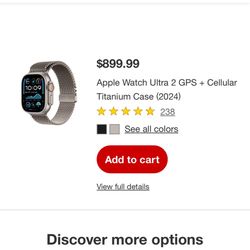Apple Watch Ultra 2 GPS + Cellular Titanium Case (2024)