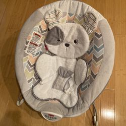 Fisher Price Snugapuppy Deluxe Bouncer Sweet Bouncer Chair