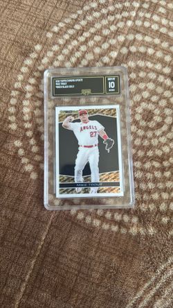 2021 Topps Chrome Update Mike Trout #BGC-3