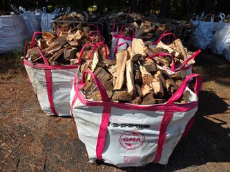 Tote Bag of Pecan Firewood