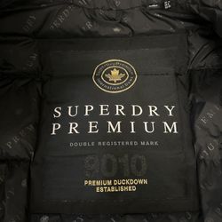 Superdry Premium 9010 Coat Jacket 