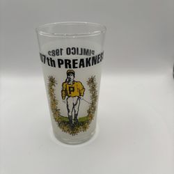 1982 107th Preakness Vintage Collector Glass-Pimlico, Baltimore.