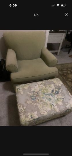 Chair and ottoman