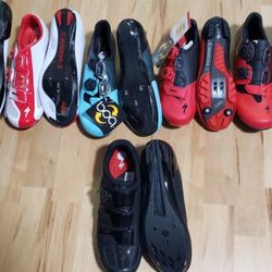 New Specialized SWorks Carbon Soles Road and Mountain Bike Shoes $150-$300 each