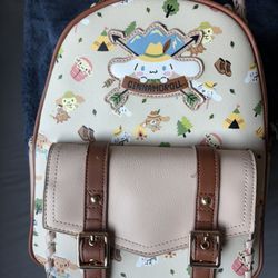 Cinnamoroll Loungefly with Matching Wallet