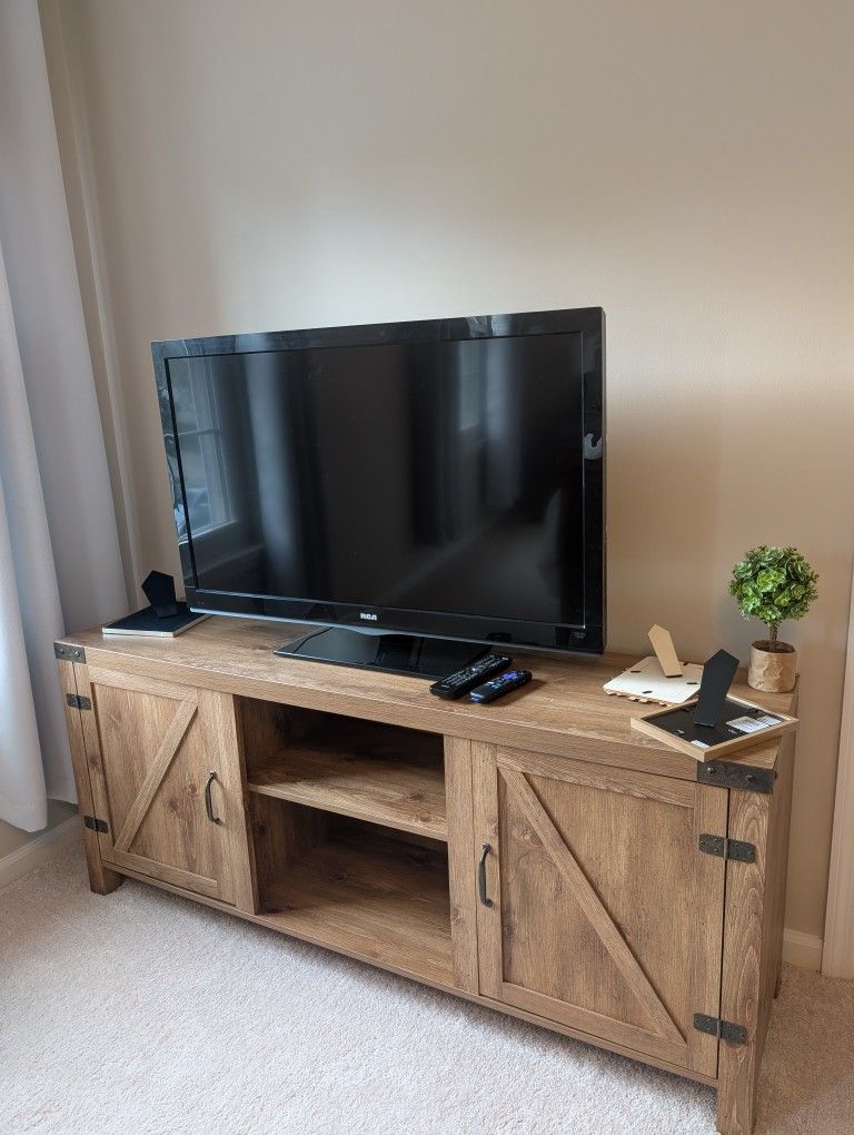 Barnwood 58 Inch TV Stand