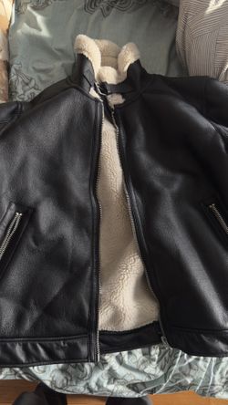 Men’s Leather Jacket Size Large