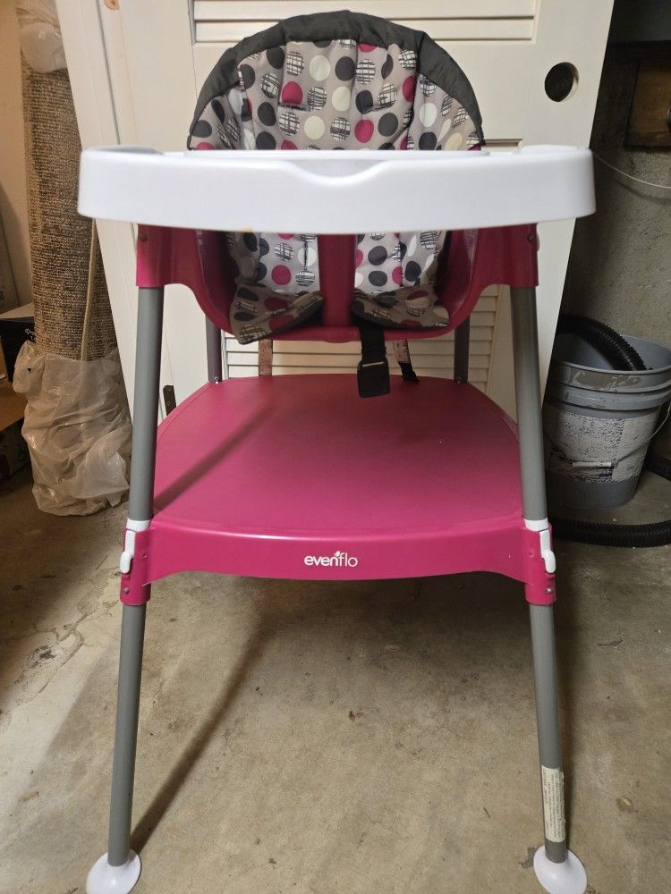 Evenflo 4-in-1 Eat & Grow Convertible High Chair