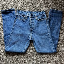 Levi's 501 Women’s 25 Denim blue jeans  