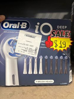 Oral B io 9pack toothbrush heads