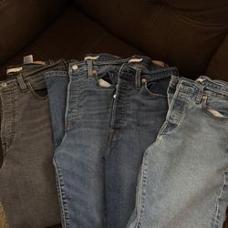 Levies Jeans - Ribcage And Wedgie Straight