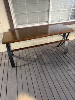 Table for living room 56 wide  26 high 19 deep