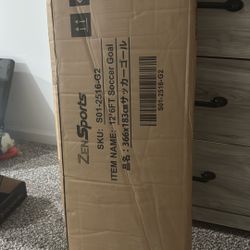 Zen Sports 12 By 6 Foot Soccer Goal Brand New In The Box! 