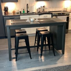 Ashley Furniture Wooden Table Island