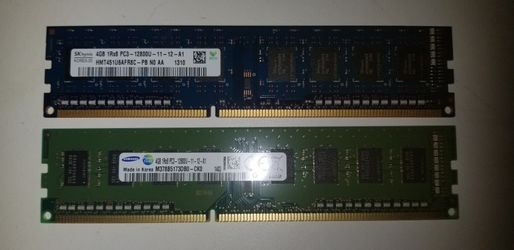 4 gig Desktop Ram PC3 
