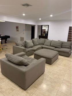 Cloud modular couch sectional