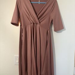 Maternity Pink Dress