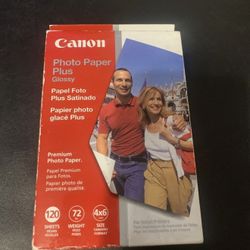 Canon Photo Paper Plus Glossy 120 sheets (4x6) New Premium Photo Printing