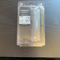 16gb DDR4-2666 CL 16 Ballistix Tactical ram (single)