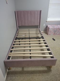 Pink Twin Bed