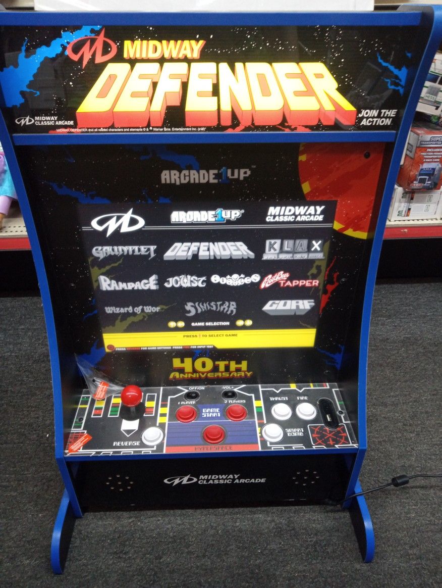 MIDWAY CLASSIC ARCADE DEFENDER 40 TH ANNIVERSARY