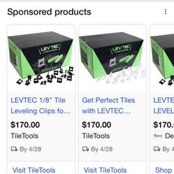 1/8 level tec spacers