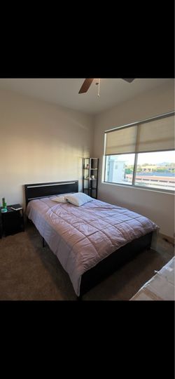Queen Bed Frame + Mattress