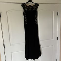Black Long Dress, size-6, $10