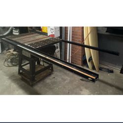 Ohio Forge Pro Series 10" Table Saw 80" Rails Heavy Duty Professional 1.5 HP 18/9 A Contractors Cabinet
