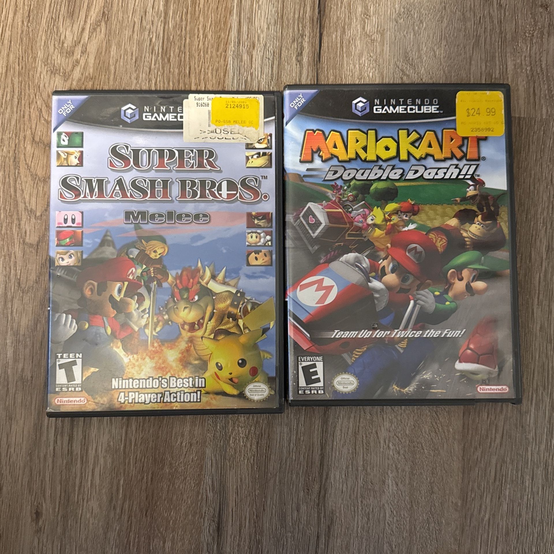 Smash Bros & Mario Kart GameCube