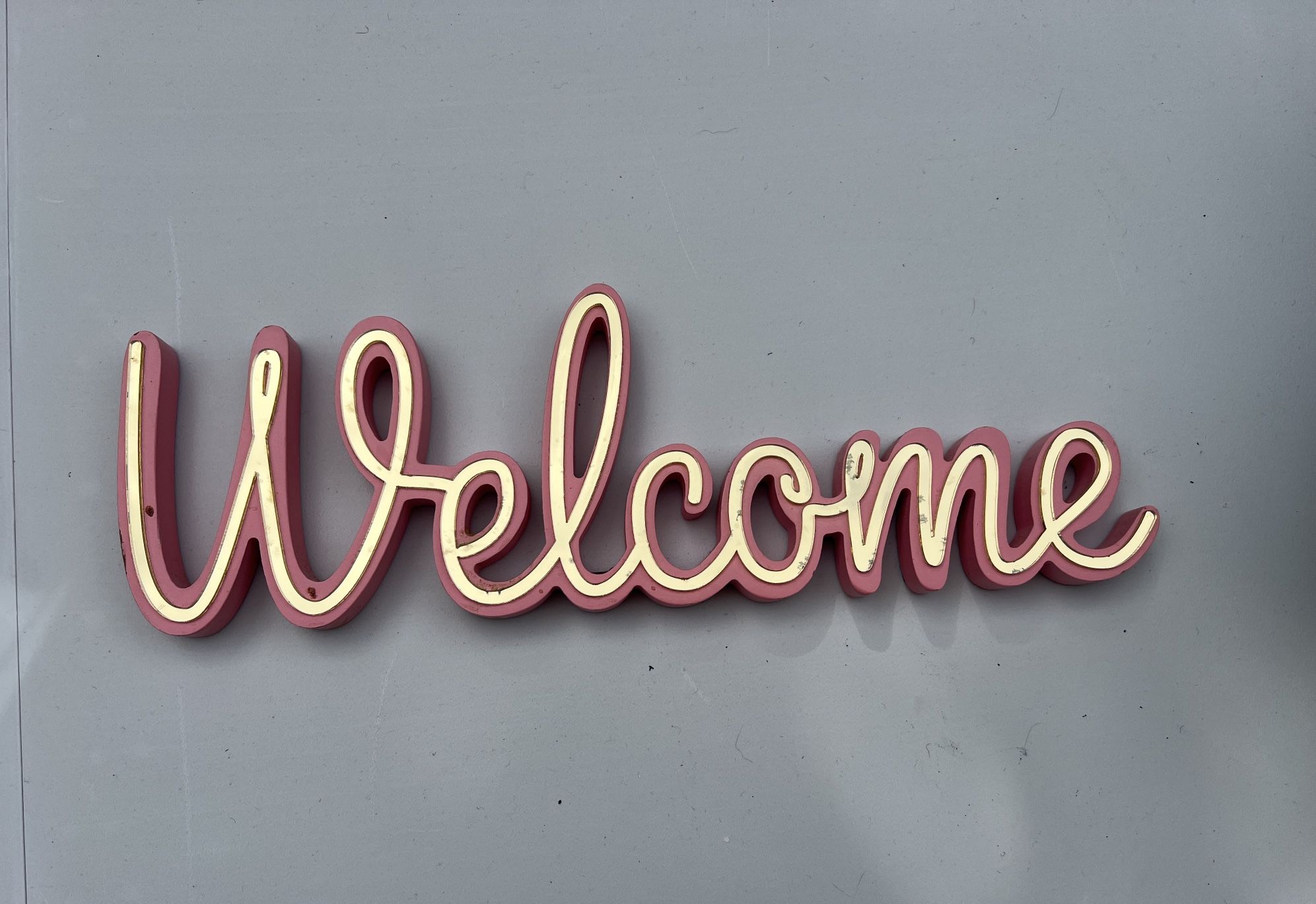 Welcome Sign