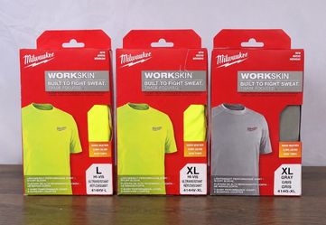 Milwaukee WorkSkin Short Sleeve Performance Shirts