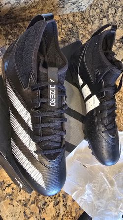 Adidas Size 11.5 Men's Adizero Impact.2 Molded Football Cleats Black IF2511