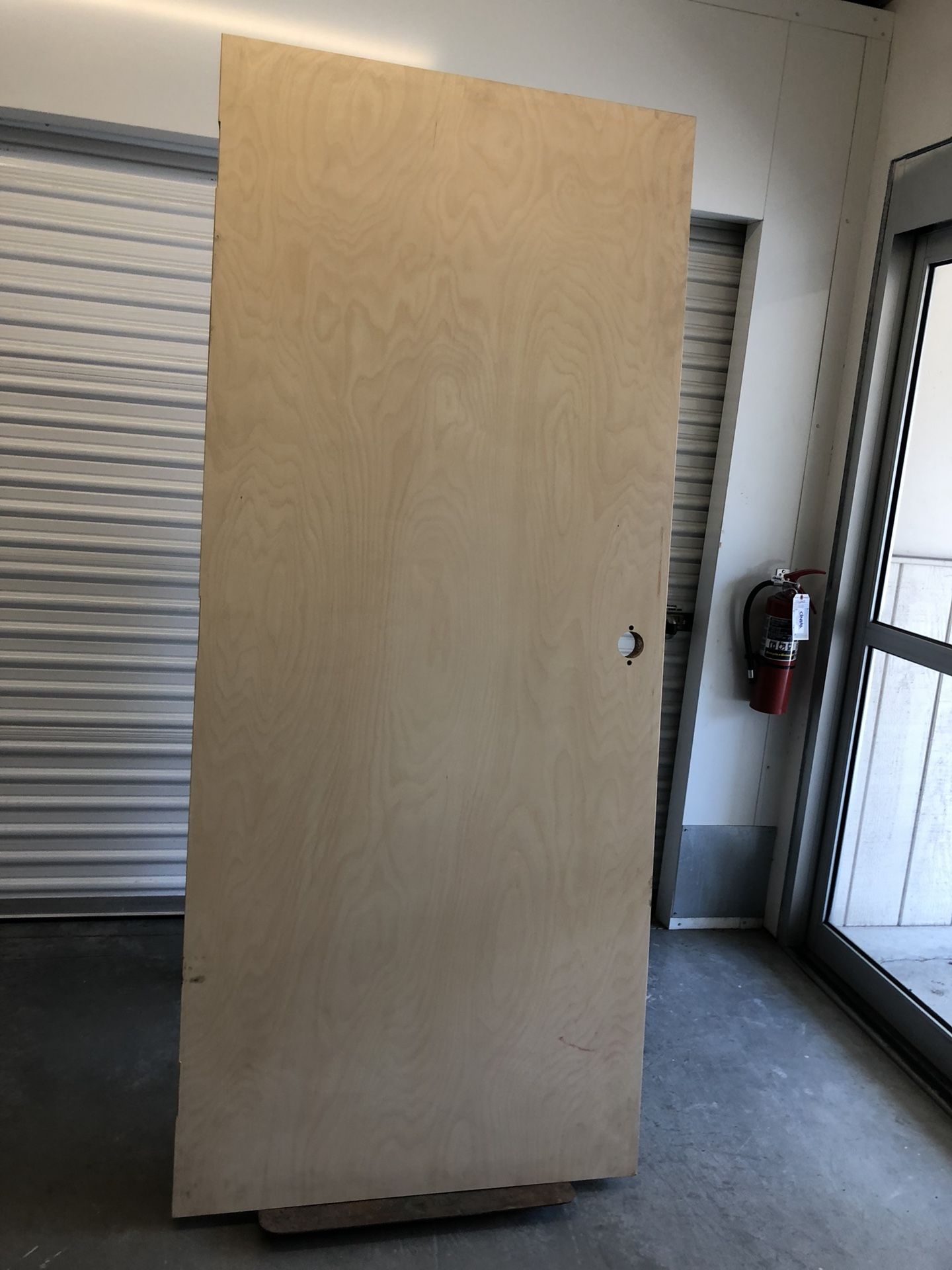 35.75 in. x 83 in. Smooth Flush Birch Solid Core Wood Interior Door Slab