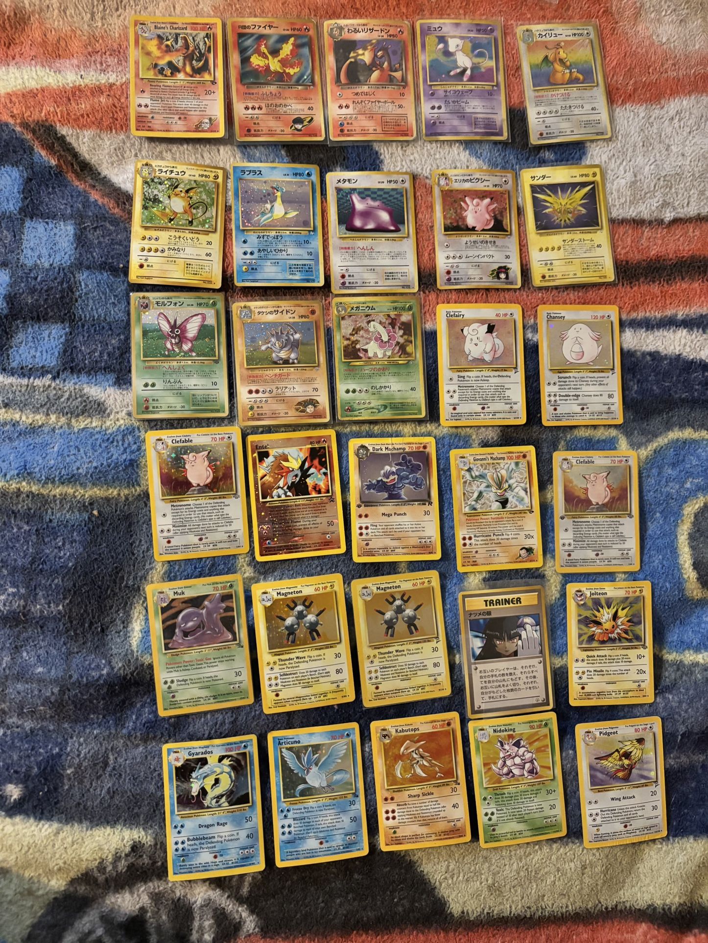 Vintage 90s Holo Pokemon Cards! - www.joarbit.com