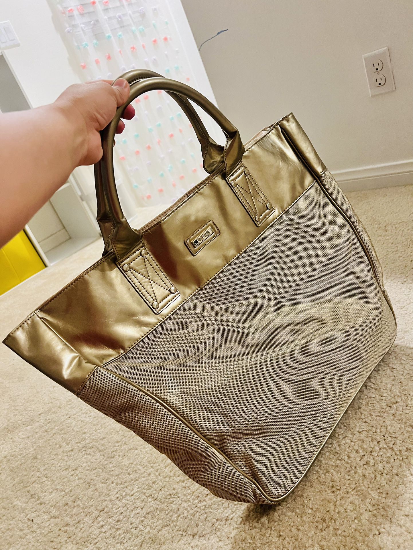 Versace Beach Bag Women Bag Accessories Gold Color