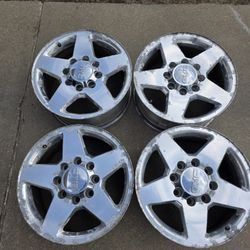 Winter Set! 20" Factory GMC 2500 HD Wheels | $450 OBO