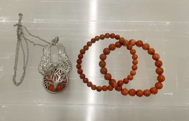 SUNSTONE JEWELRY SET- BRAND NEW
