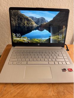 HP 14-FQ2097NR Computer Laptop Reset Ready For New Owner Multi Purpose Ryzen 5